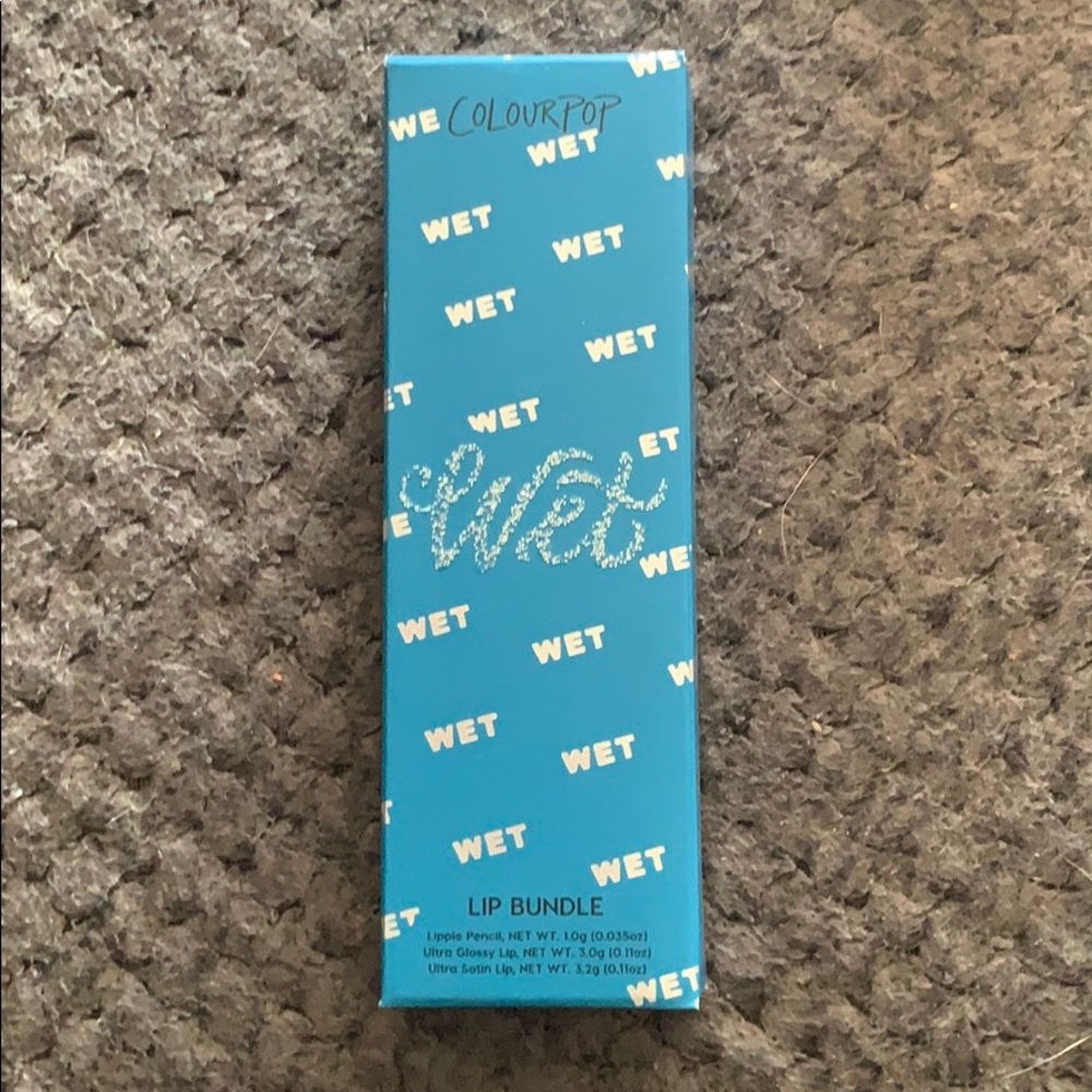 Colour Pop Wet Lip Bundle Bergman Rock x ColourPop